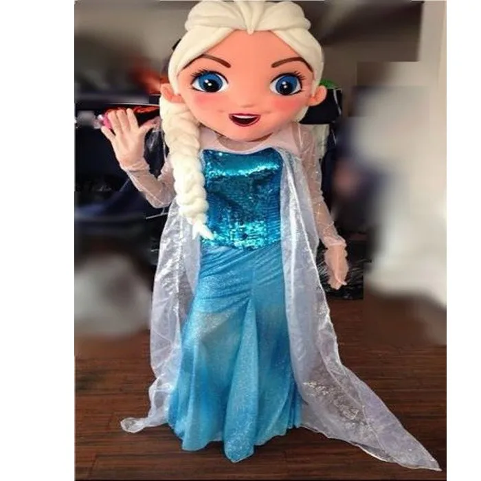 Frozen Anna /& Elsa Mascot Costumes