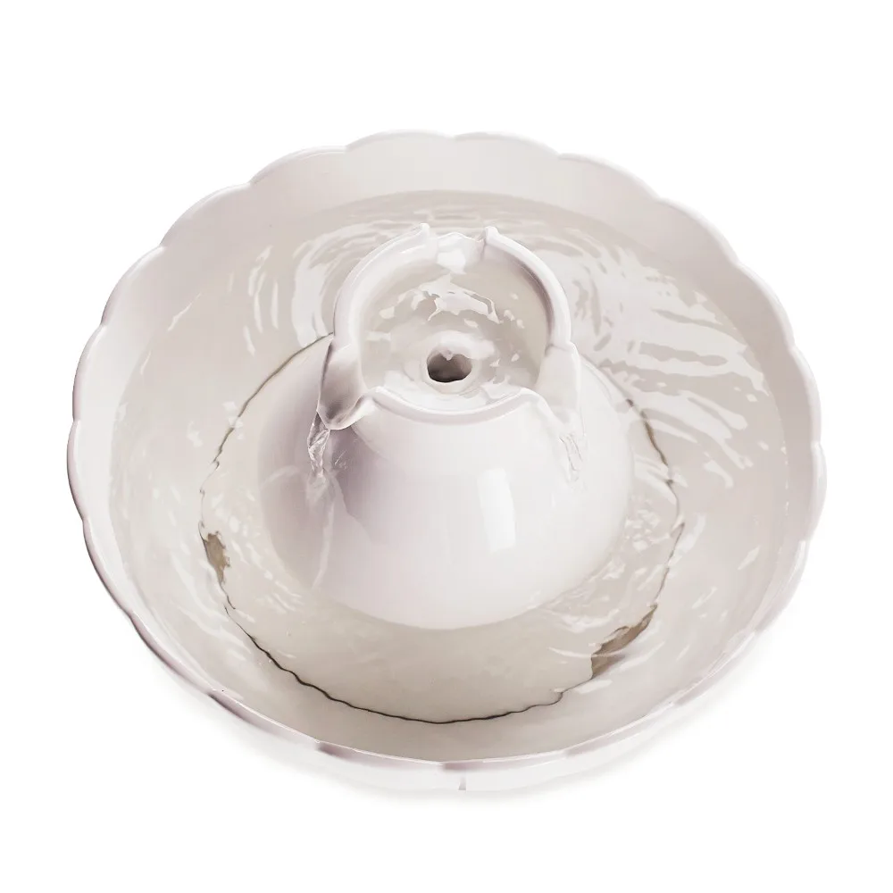 Ceramique 2 1l Circulaire Fontaine D Eau Pour Animaux De Compagnie Chien Chat Bol A Boire Buy Ceramique Fontaine Pour Animaux De Compagnie Product On Alibaba Com