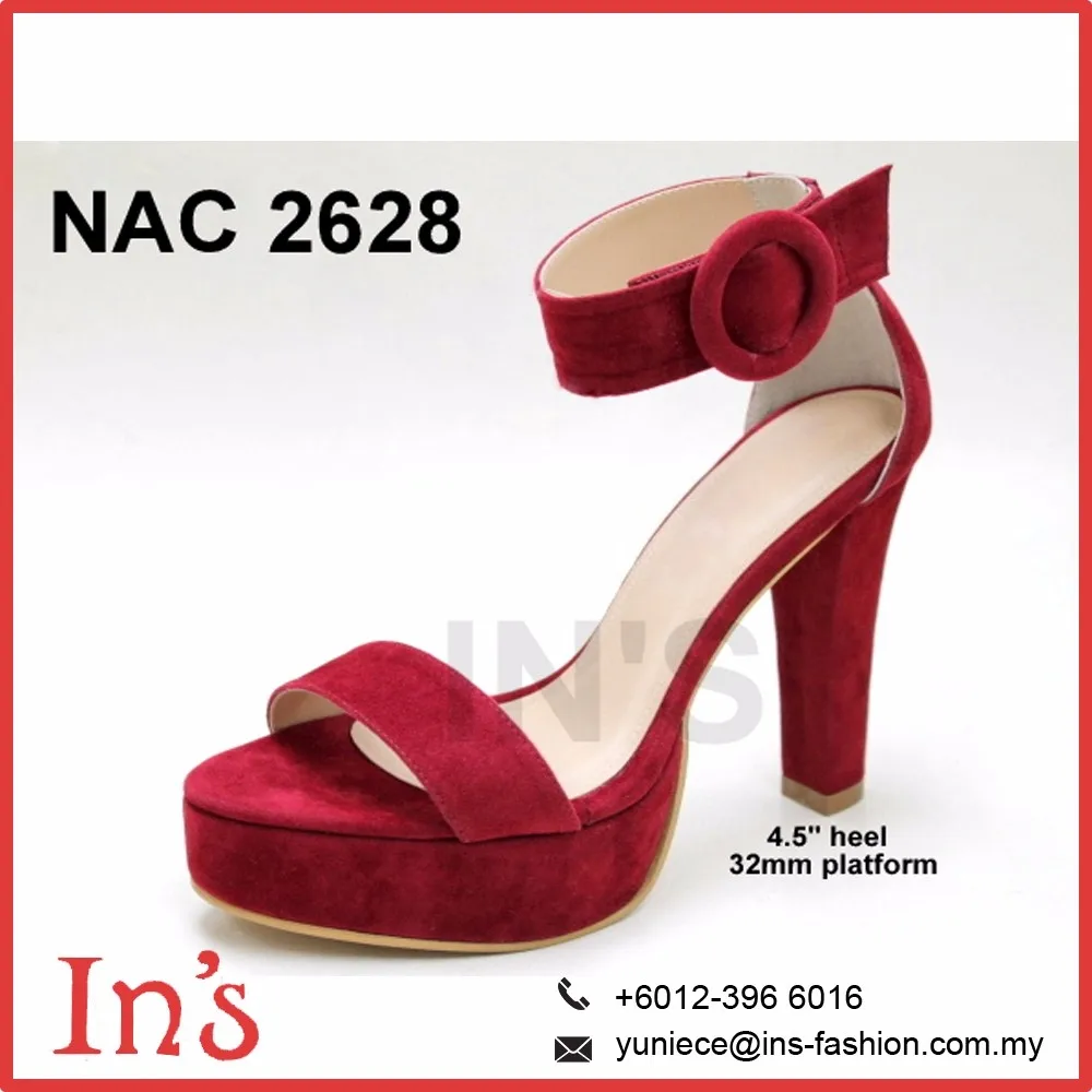Malaysia Red Bridal Lady Platform High Heels Shoes Buy