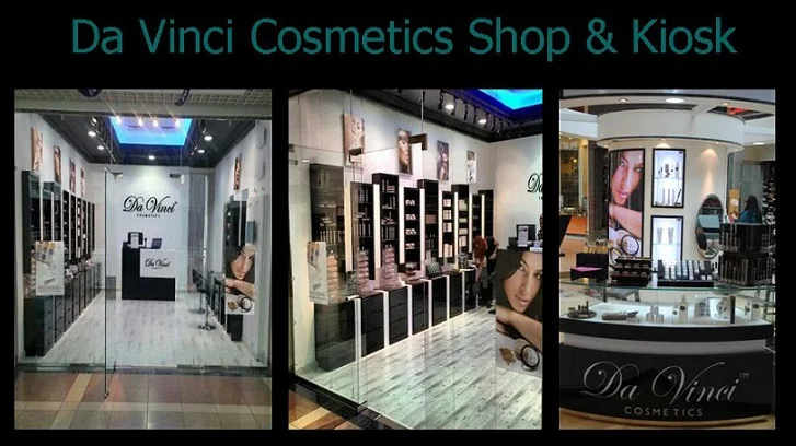 Da Vinci Cosmetics - Shop and Kiosk