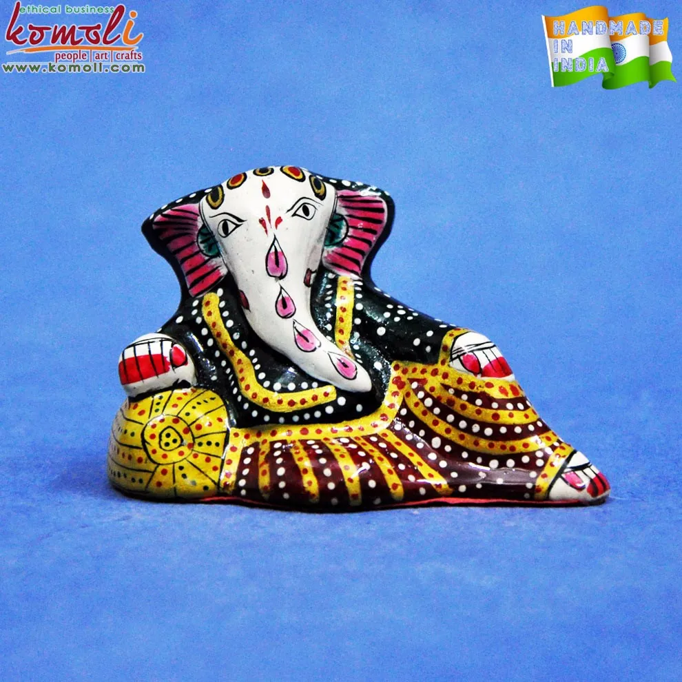 Meenakari Traditional India Gifts Resting Ganesha Wedding Return Gift Buy Traditional India