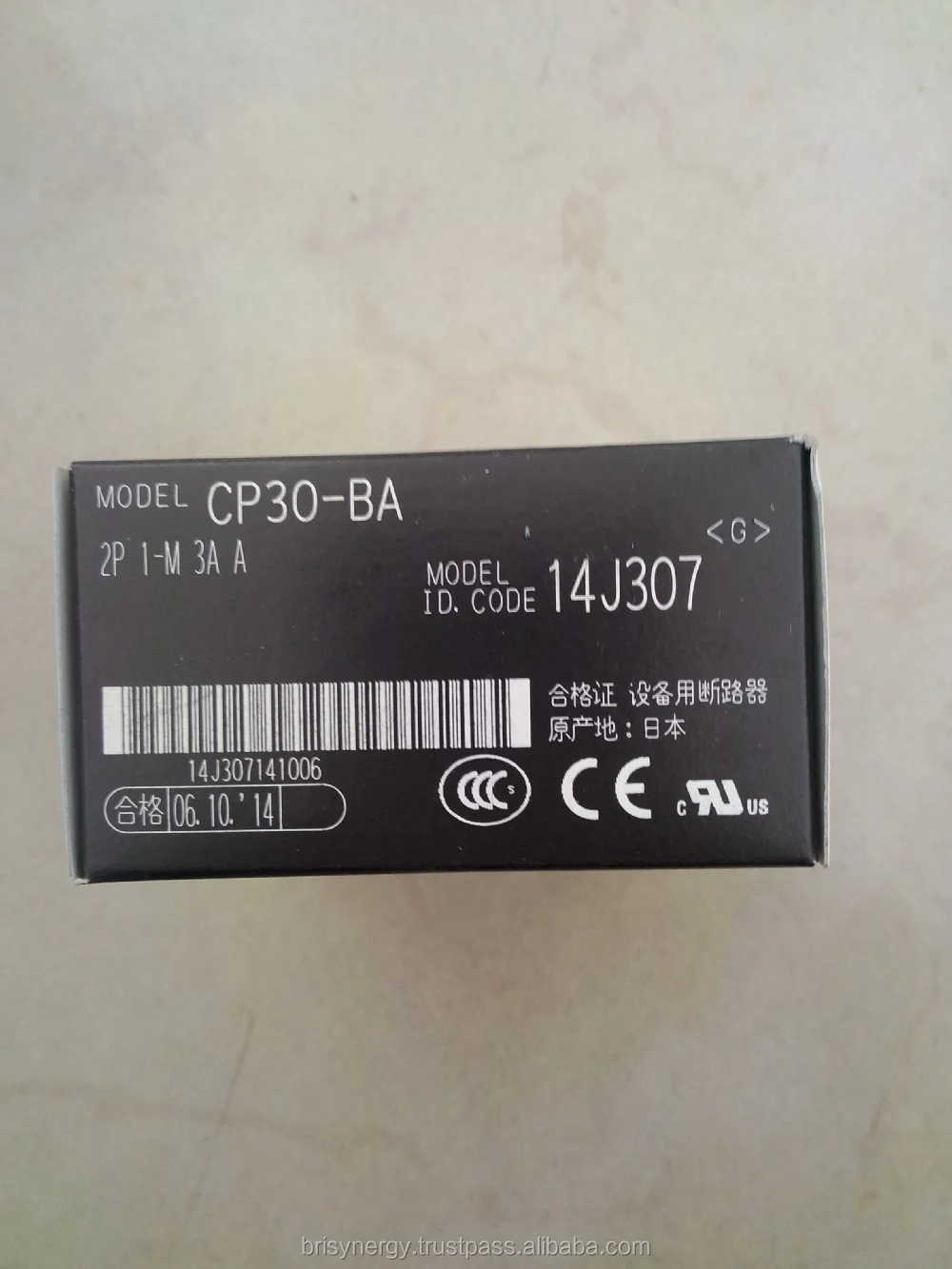 Mitsubishi Circuit Protector Cp30ba 2p 1m 3a Mitsubishi 3a,2 Hole