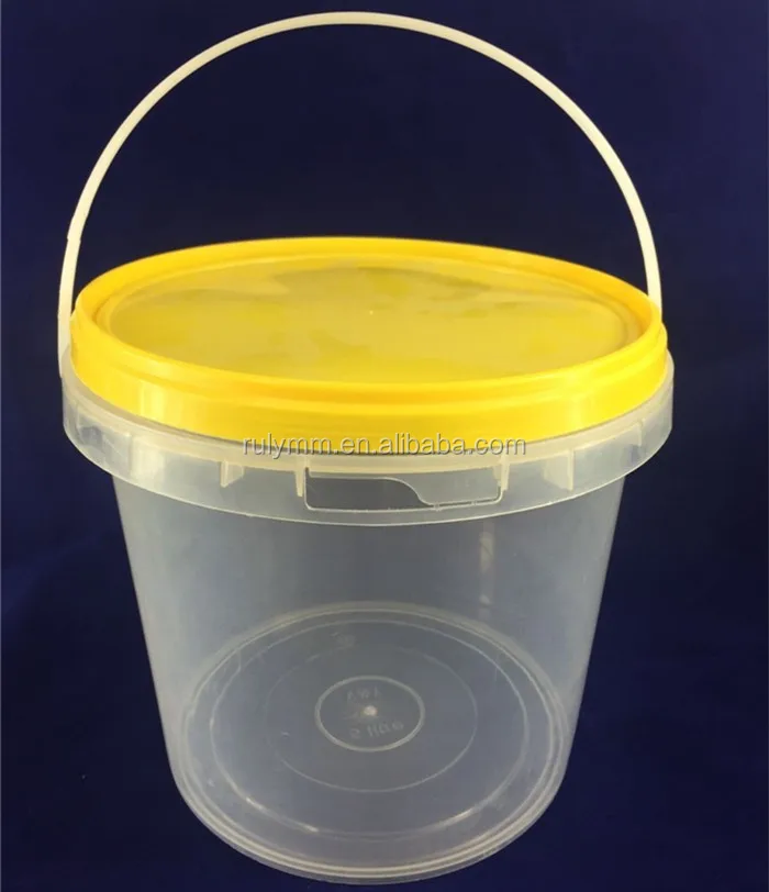 Wholesale Pp Material Clear Plastic Pickle Buckets For Sale With Lid