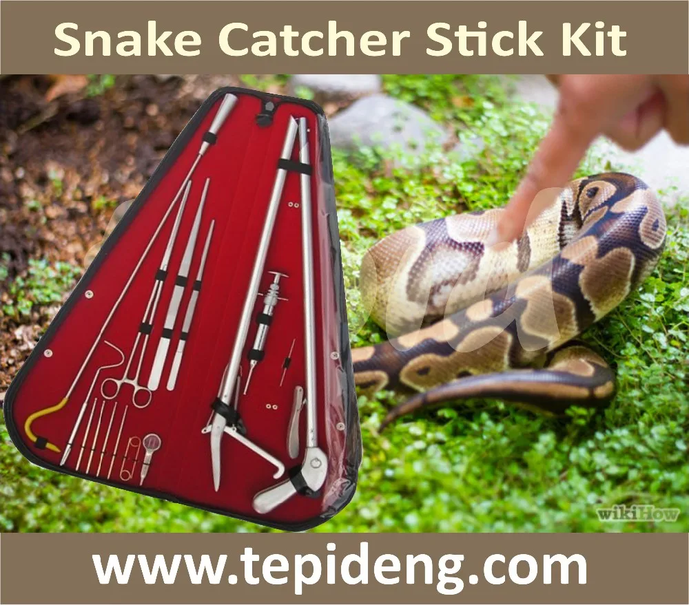 Heavy Duty Snake Catcher Stick Travel Kit,Export Quality Heavy Duty