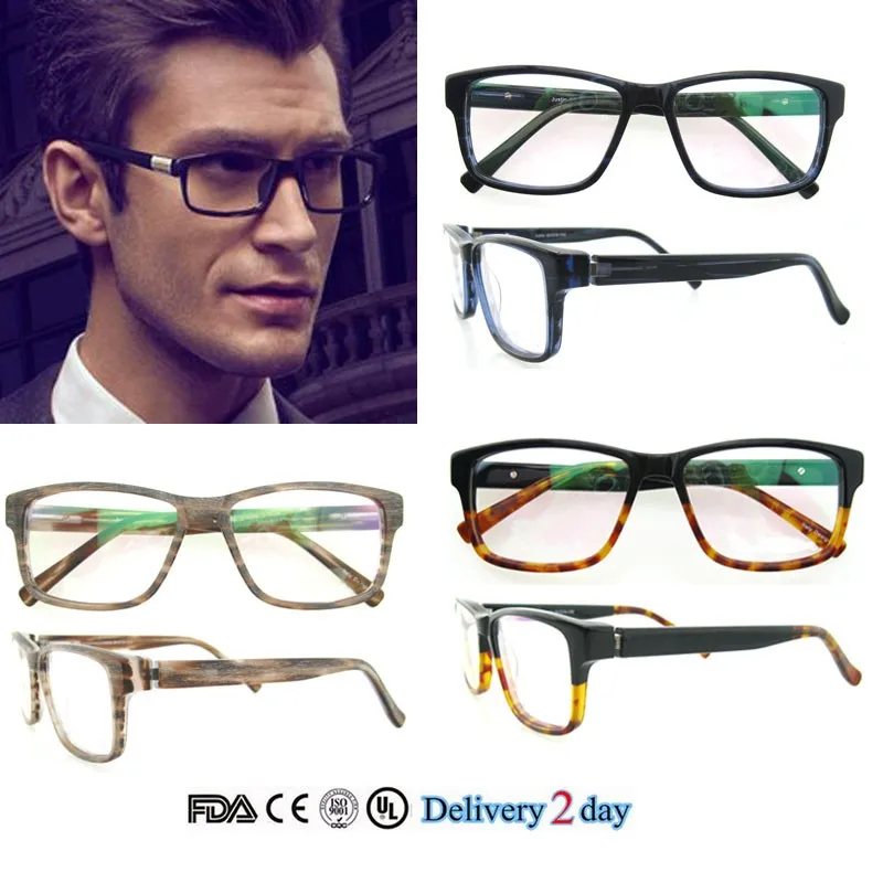 Fashion Italian Eyewear Designer Acetate Spectacle Frame Classic