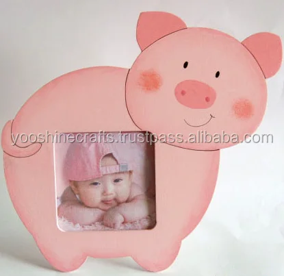 Cadre De Cochon Rose A L Effigie De Dessin Anime Cadre De Photo De Bebe En Bois Cadre De Photo De Dessin Anime Pour Enfants Buy Bebe Drole Image Cadre Photo En Bois De Bande