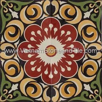 From Vietnam Encaustic Handmade Cement Tiles Decorative Vietnam Encaustic Handmade Cement Tiles