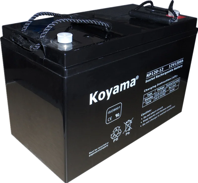 Koyama 12v120ah Agm Lead Acid Batteries For Inverter Buy Batteries