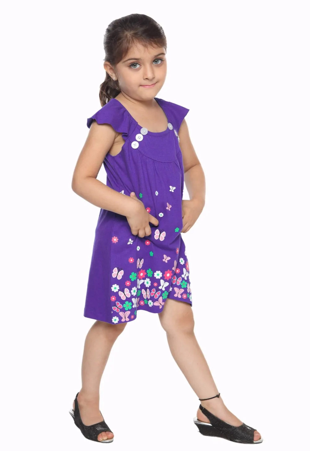 Girls Sleeveless Casual Dresses - Buy Summer Girls Sleeveless Dress,Lil ...