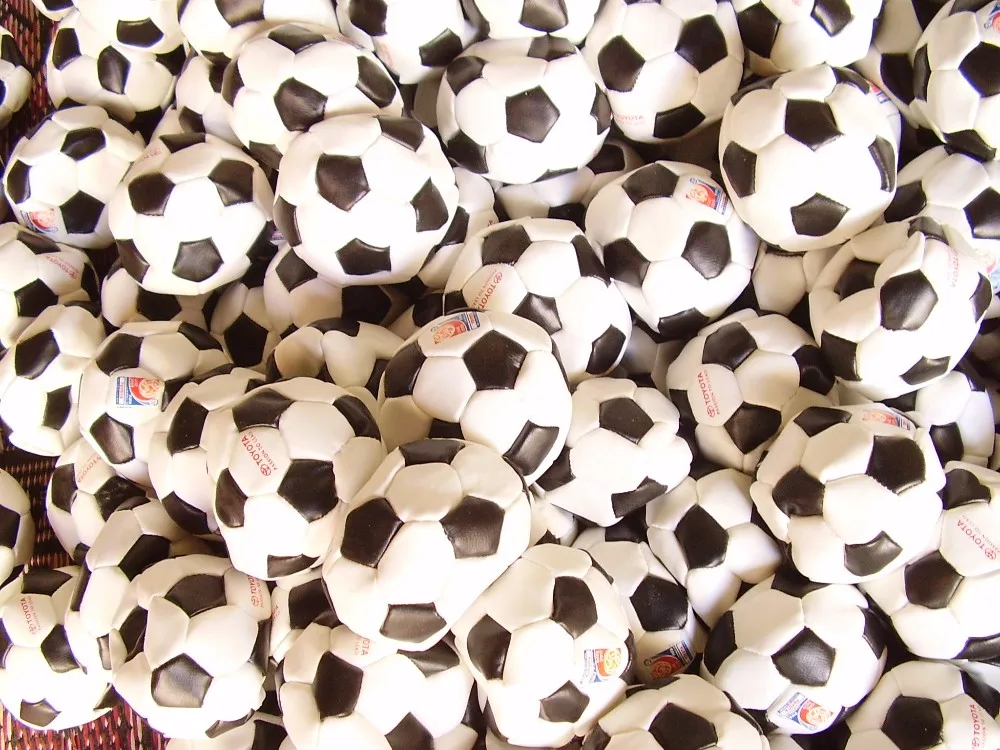 stuffed soccer balls