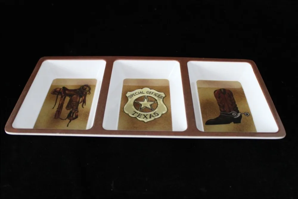 100%melamine sauce plate