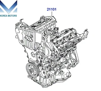 Baru Mesin  Diesel  S1 s2 D6ea Euro  4 5 Assy sub Set Lengkap 