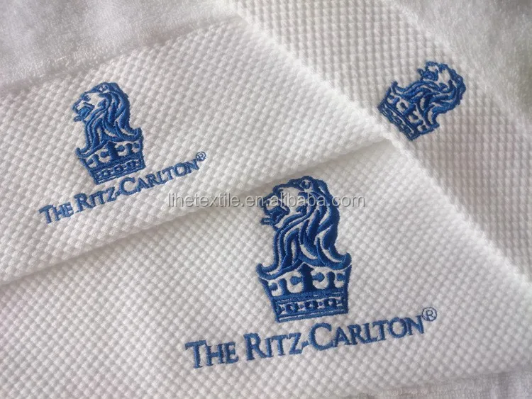 Cheap Promotional Wholesale Custom Logo Cotton Face Bath Towel Hotel