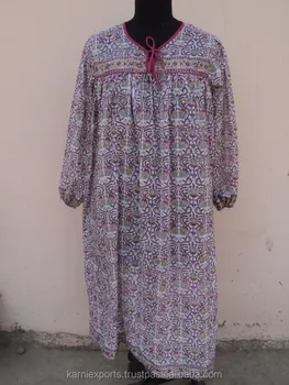 ladies long cotton dresses