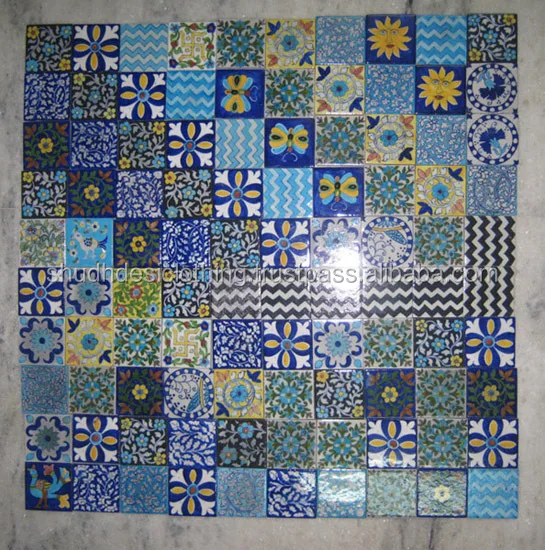 Exclusive Jaipuri Blue Pottery Ceramic Tiles Online Exclusive Jaipuri Blue Pottery Ceramic Tiles Online