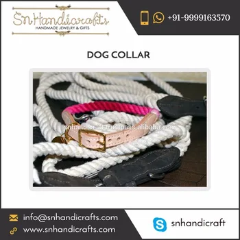 soft rope dog leash