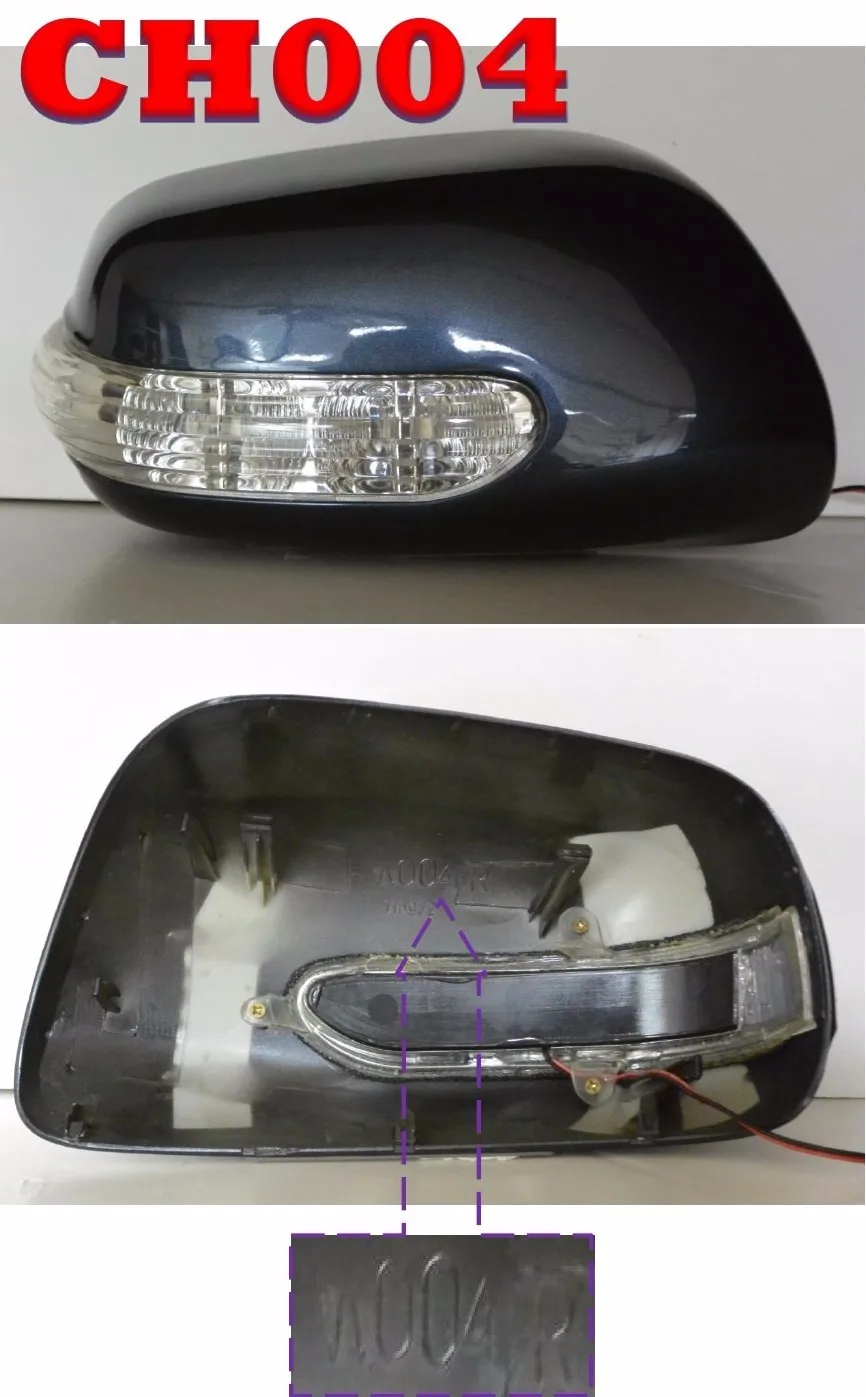 Car Body Parts For Toyota Wish /prius /reiz /sirion 2003~2009 Led Side ...