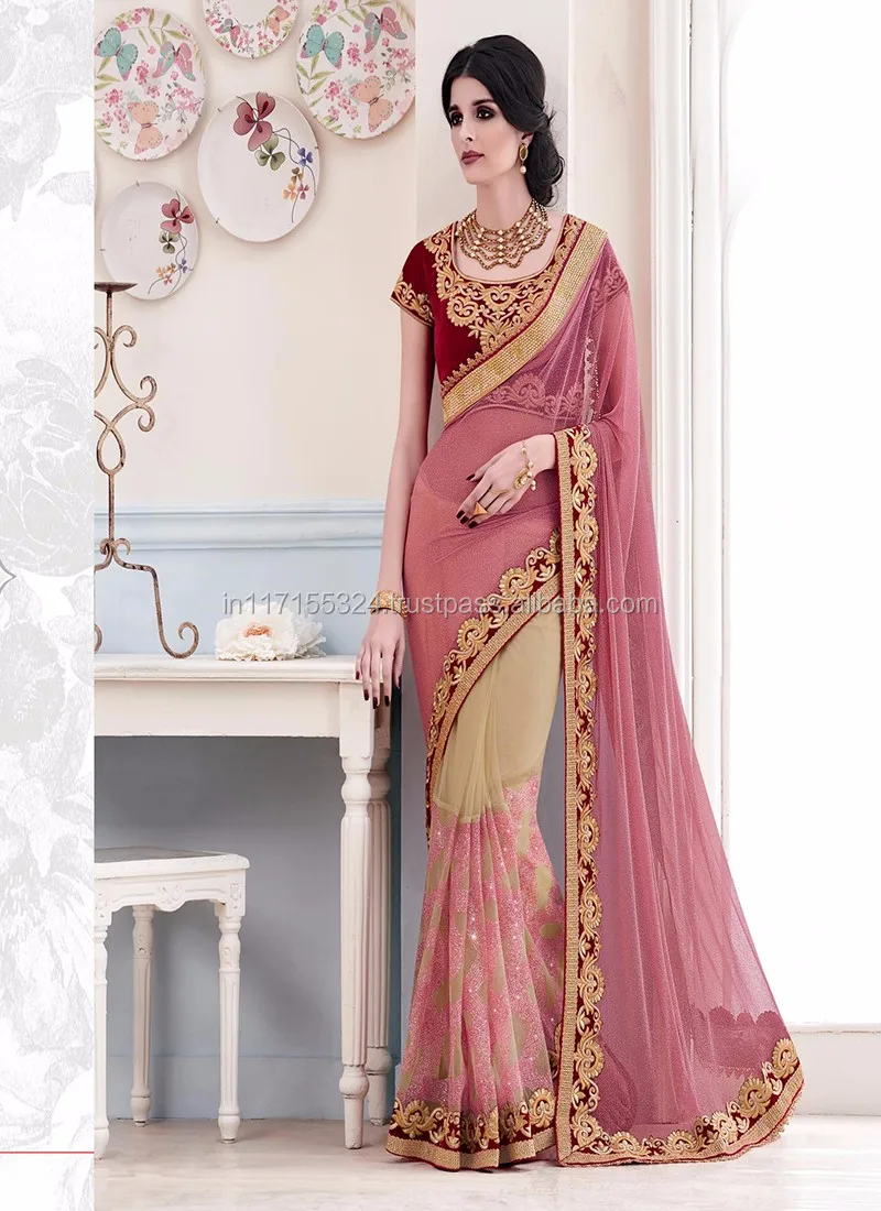 gaun saree