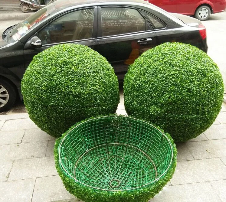 Large Boxwood Green Grass Ball Topiary Grass Ball Buy Artificial