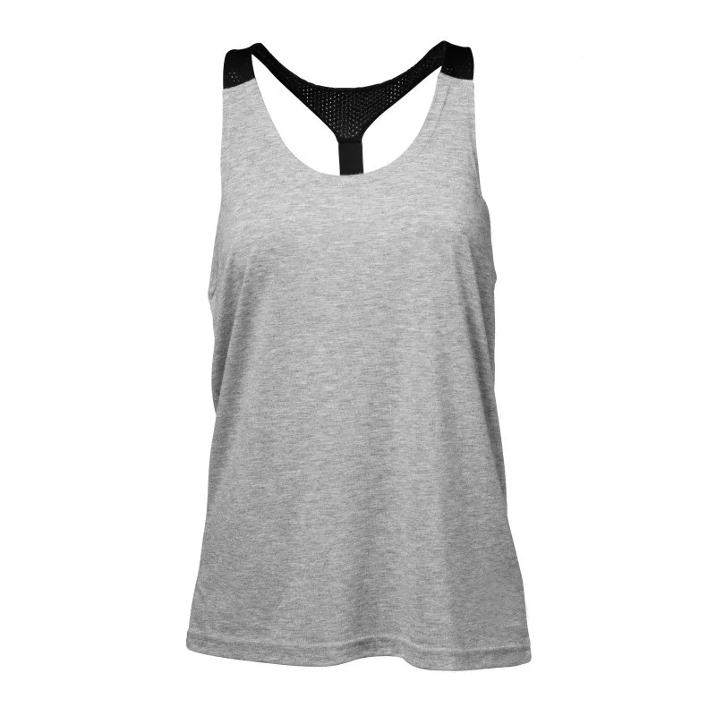 Custom Blank Activewear Cotton Spandex Women Tank Tops Athletic ...