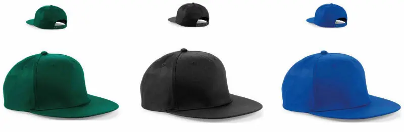 plain flat peak caps wholesale