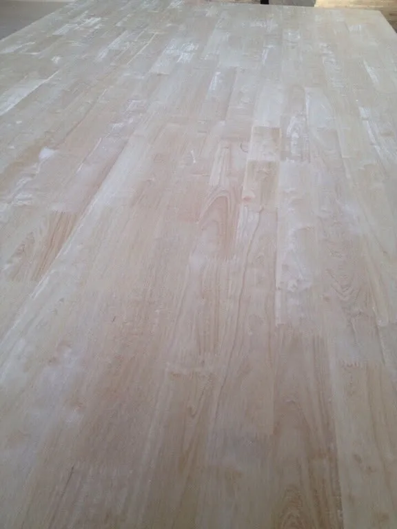 Rubber wood finger joint board/Rubber glued laminated timber