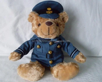 oso de peluche militar