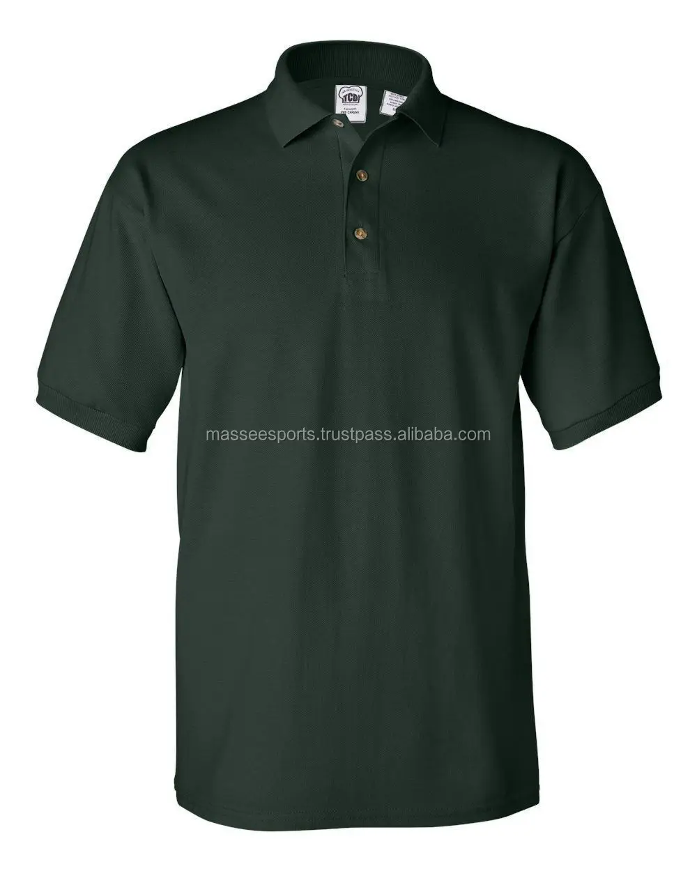 Kombinasi Warna Polo Shirts Warna Murni Man Polo Shirt Desain Polo T