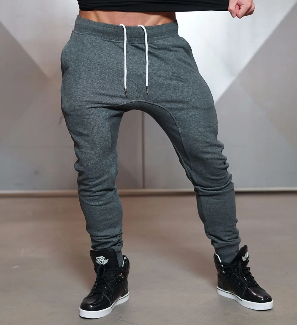 mens tapered gym joggers