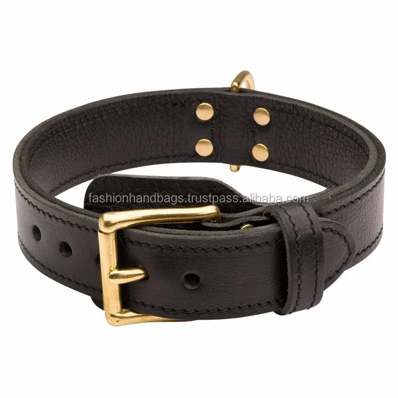 Wholesale leather dog collars Clearance