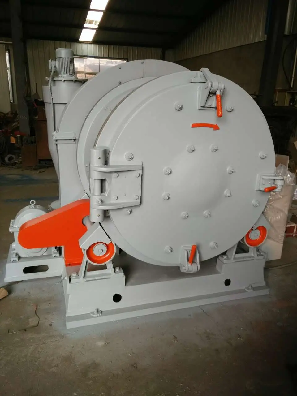 Rotary Barrel Type Shot Blasting Machine/q31 Series Mini Rolling Drum