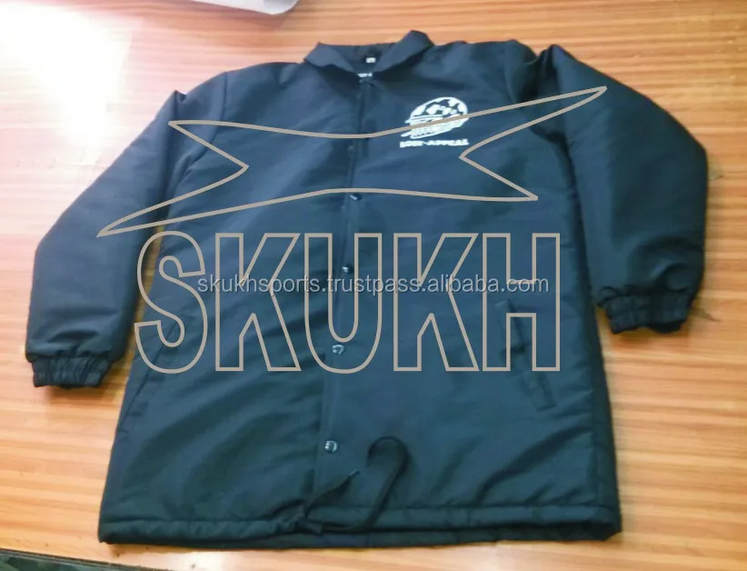 Custom Made Coaches Jackets,100 Nylon Coaches Jackets,100cotton Twill