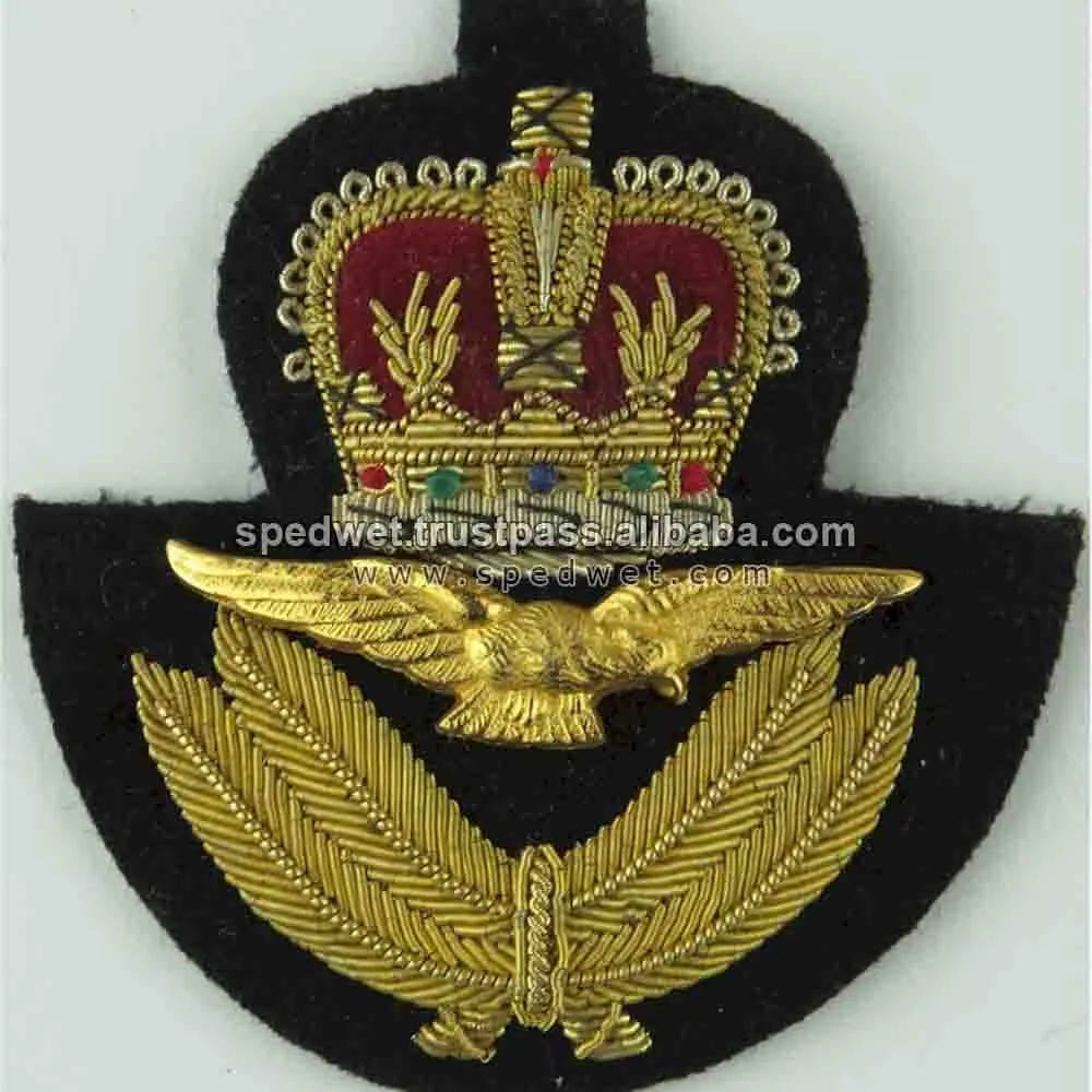 Hand Embroidery Australian Regiment Badges | Large Bullion Pocket Patch ...