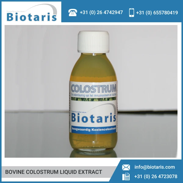 
Export Quality Bovine Colostrum Liquid Extract Good for Overall Health 