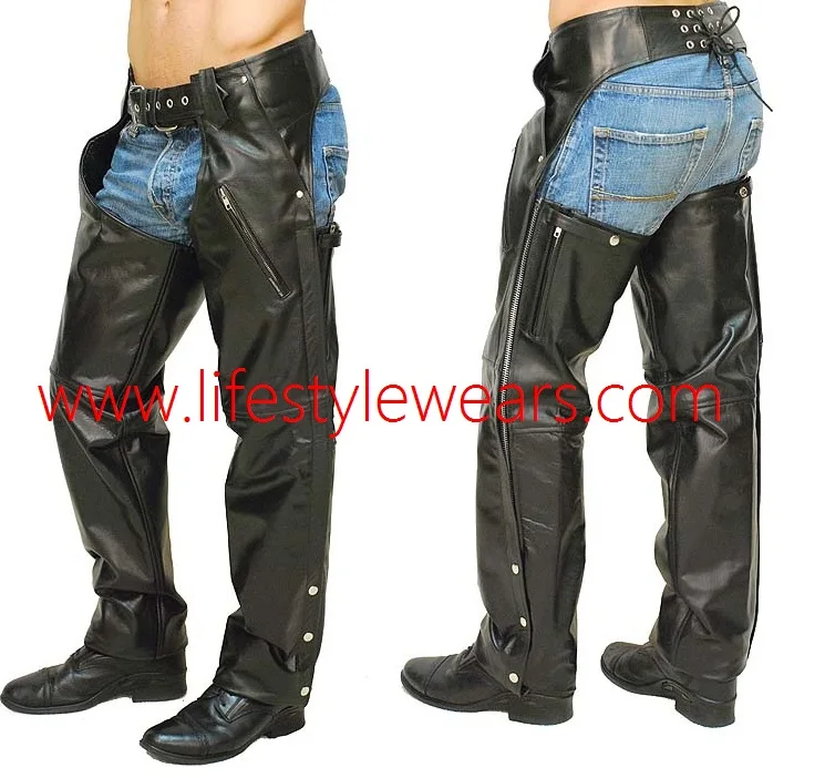 Chaps Western Chaps Men Mens Leather Chaps Custom Leather Chaps Red 