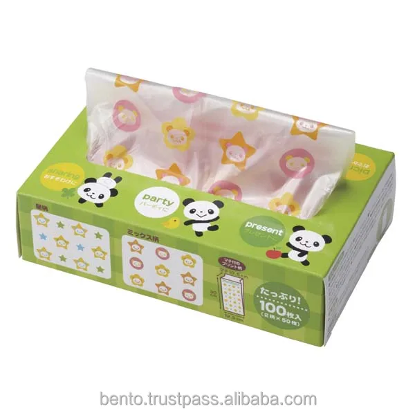 Boxed Candy Bag Panda Plastic Disposable Lunch Boxed Candy Bag Panda Plastic Disposable Lunch Bags