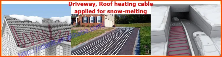 Driveway Walkway Electric Snow Melting Heating Mat Coowor Com