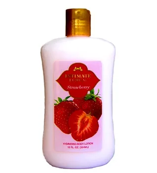 Intimate Strawberry Body Lotion 12oz 