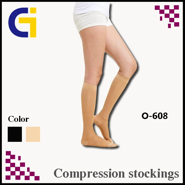 (Class 2)For Varicose Closed toe Lycra Shank High Compression Stockings.jpg