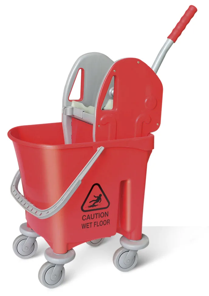 Small Plastic Mop Bucket With Wringer & Wheels Malaysia ...