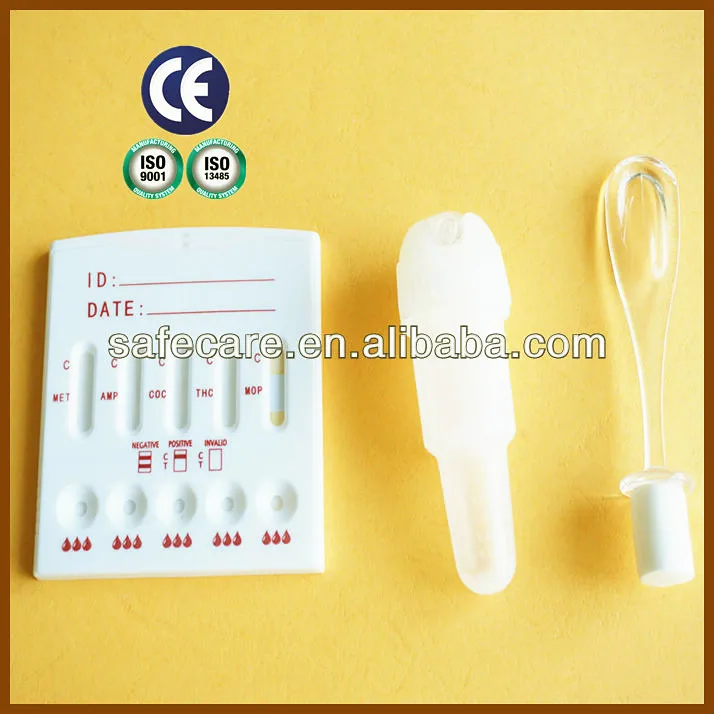 Home Drug Test 5 Panel Urine Kit Testing Screen Marijuana Cocaine Meth