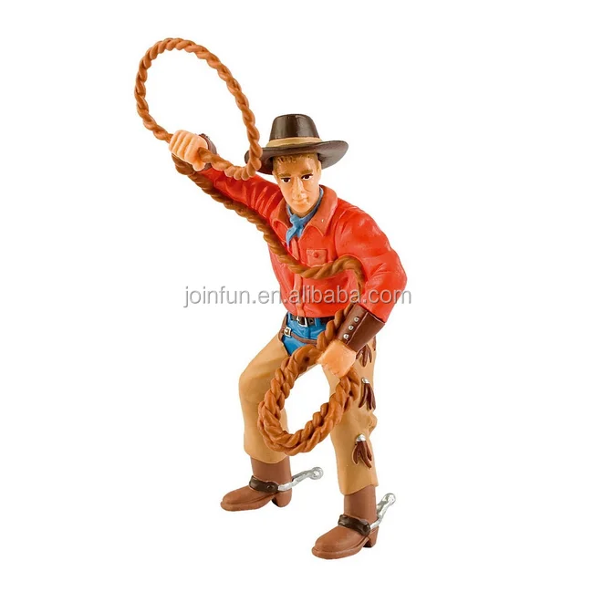 Durso Cowboy zu Pferd mit Revolver und Gewehr