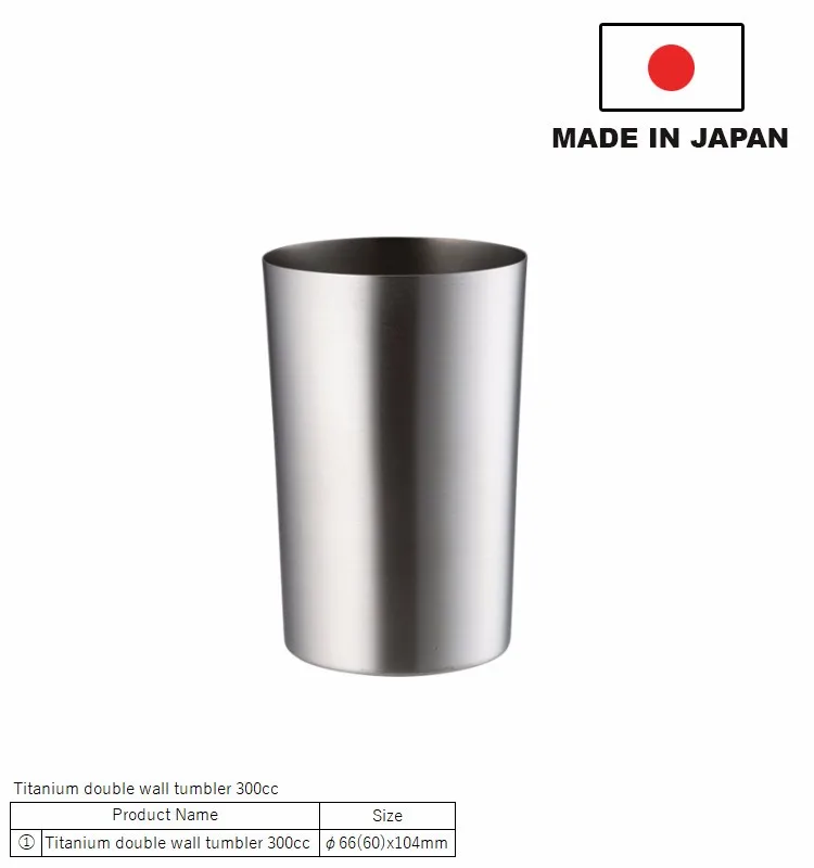 Titanium Tumbler 300cc Made In Japan Buy Titanium Tumbler,Double Wall