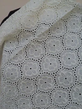 heavy cotton lace fabric