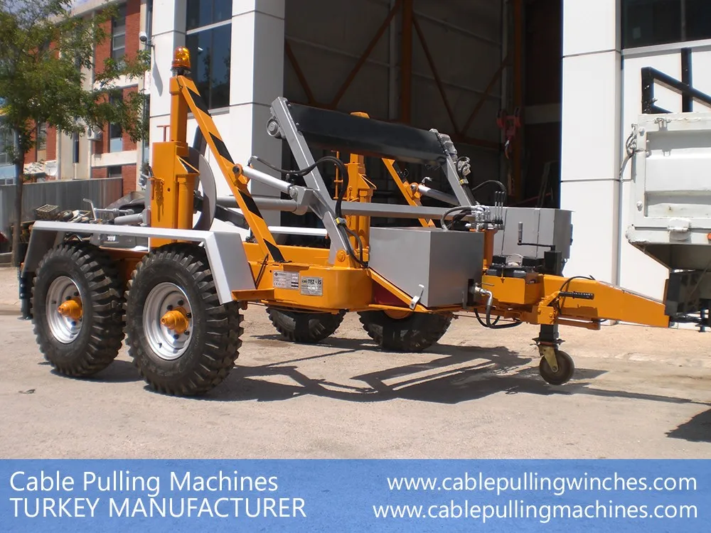 Cable Drum Trailer For Transportation