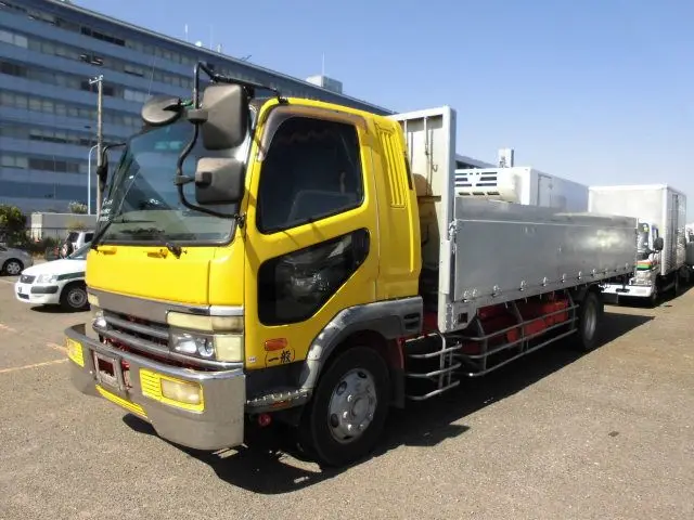 1997 mitsubishi fuso fighter fk629kz flatbody truck / 6d17 / 7