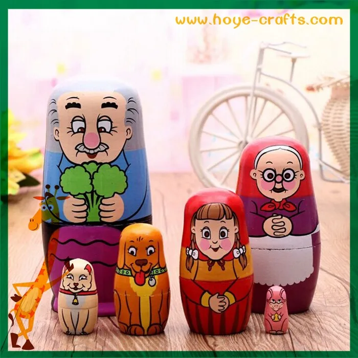 wooden babushka dolls