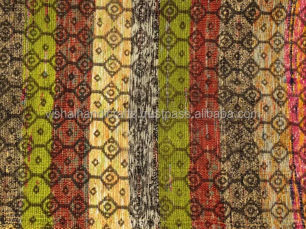 Vishal Handicraft-73x39 Indischen Design Woven FringeThrow ...