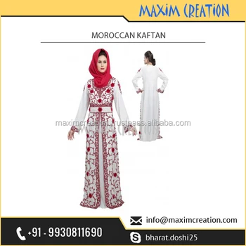 Pola dress kaftan t