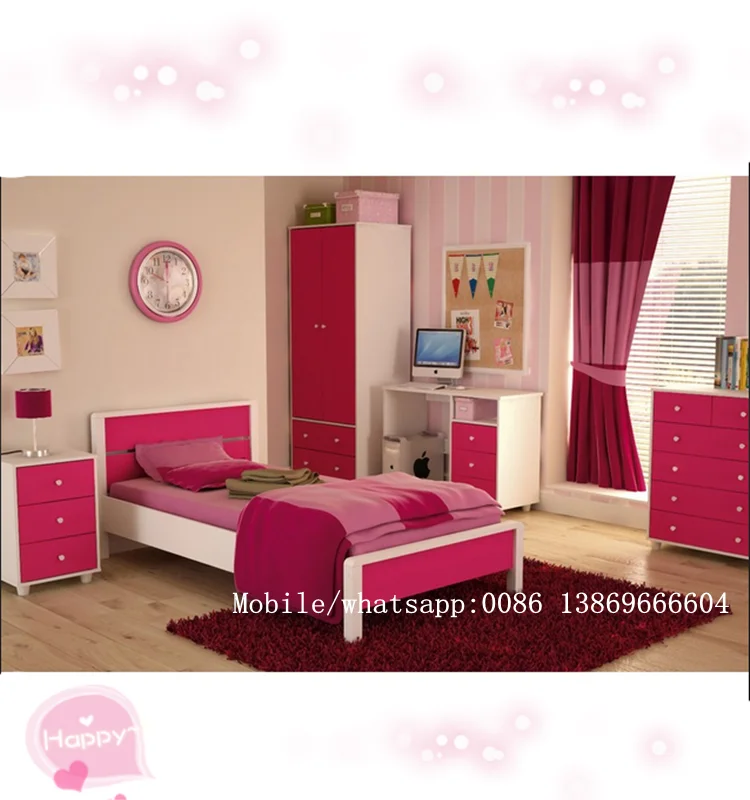 childrens pink bedroom furniture
